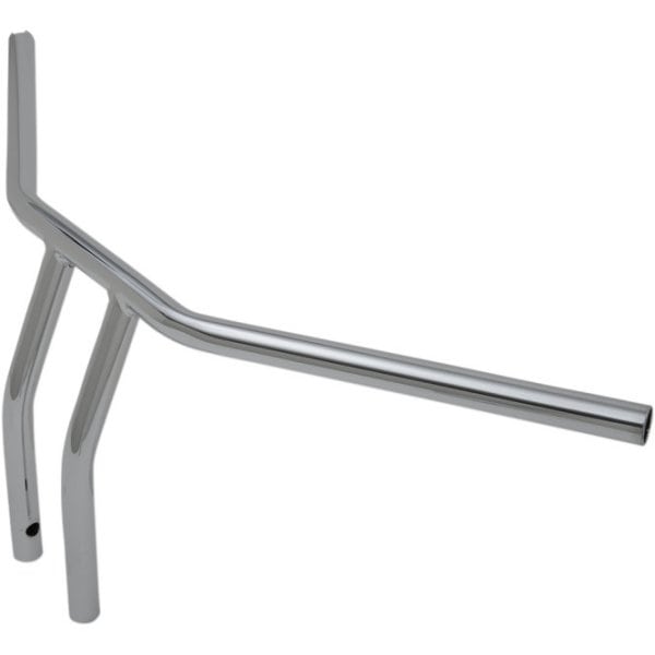 0601-4230 DRAG 1インチ ハンドルバー 10インチ T-バー Dimpled クローム