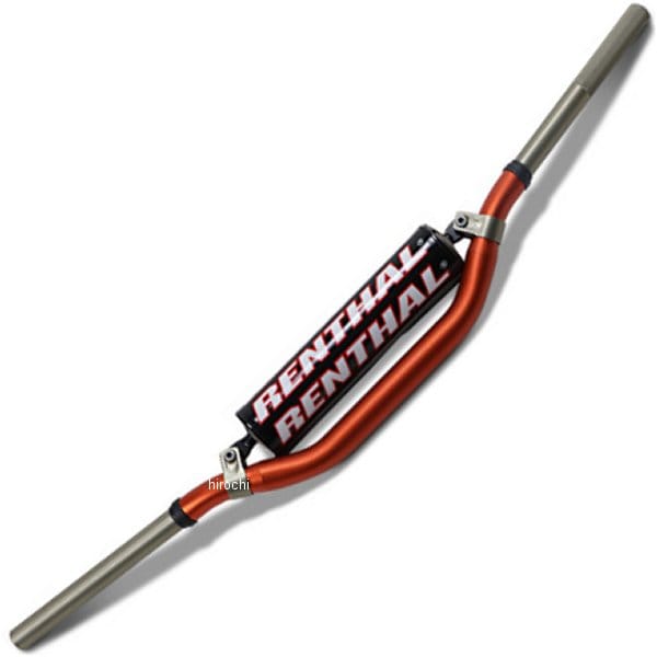 0601-4959 99601OR07185 レンサル RENTHAL ハンドルバー ツインウォール ビロポート/スチュワート オレンジ