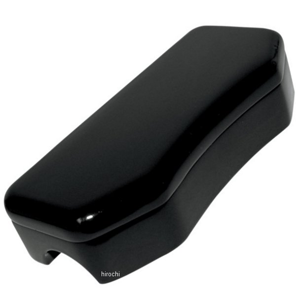 0602-0349 DRAG 1インチ、1.25インチ バッファロー ハンドルバー トップ クランプ 黒 無地 隠しネジ