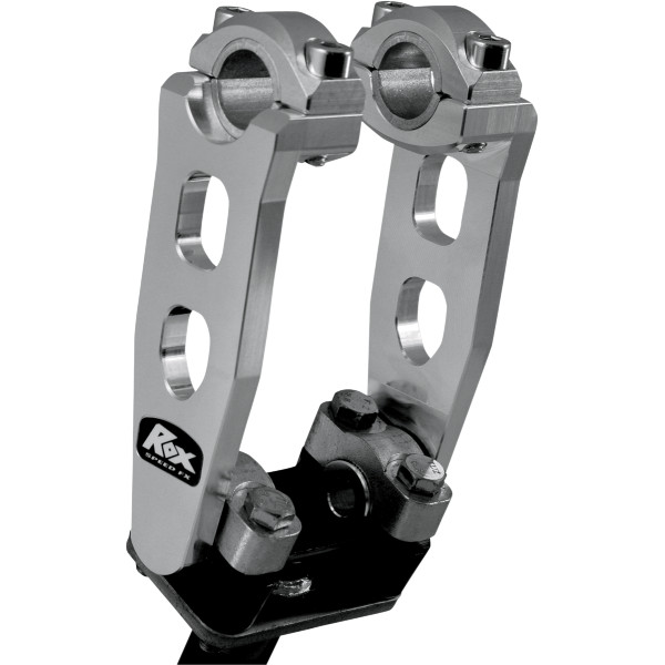 0602-0367 1R-P5SE ロックス スピード FX Rox Speed FX ライザー 高さ127mm/ハンドル22-29mm シルバー