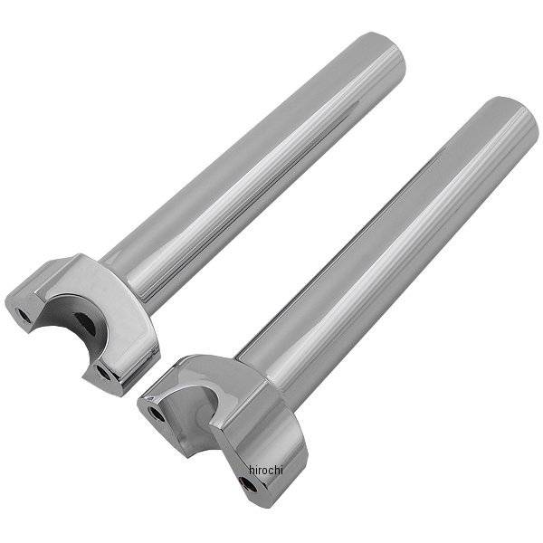 0602-0402 DRAG 1インチハンドルバー 8インチ (203mm)高 ライザー ストレート クローム