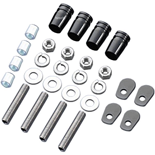 060201-13 ポッシュ POSH ボルトオンフィッティングブラケットセット 94年以降 ヤマハ シルバー