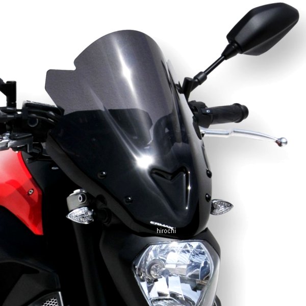 0602XX121 アルマックス ERMAX ノーズスクリーン 39cm 14年-17年 MT-07、FZ-07 クリア