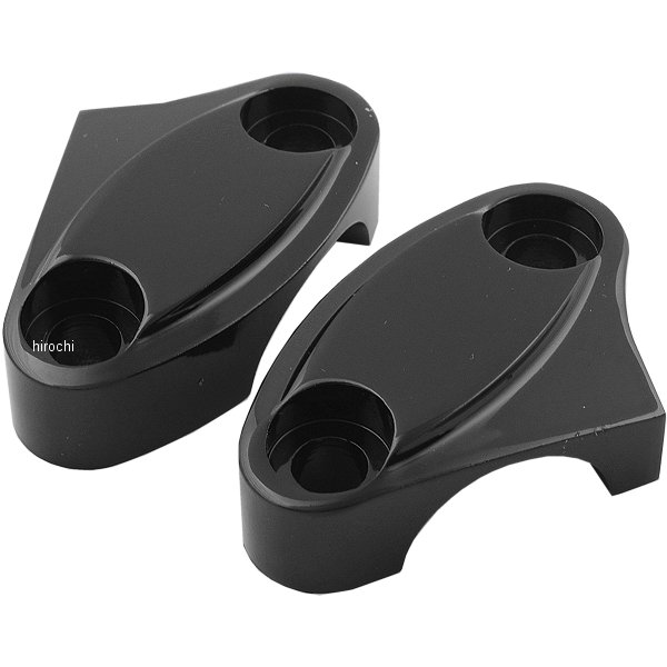 0603-0262 DRAG 1インチハンドルバーライザー クランプ 黒