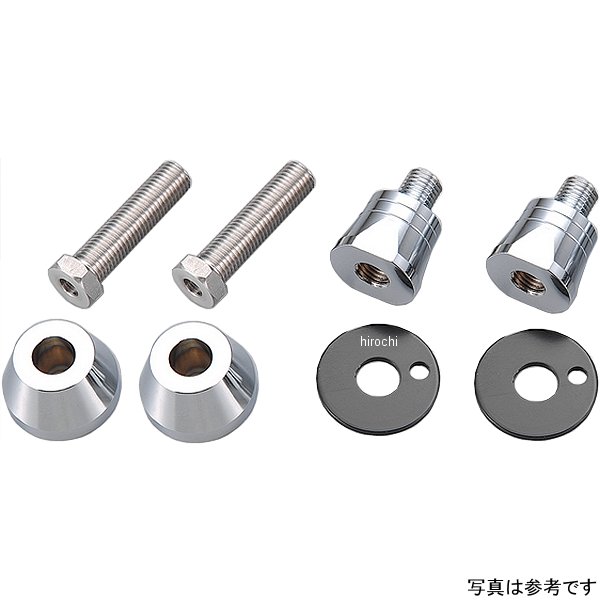 060303-06 ポッシュ POSH ボルトオンウインカーステーセット 94年以前、07年 XJR 黒 ZRタイプ