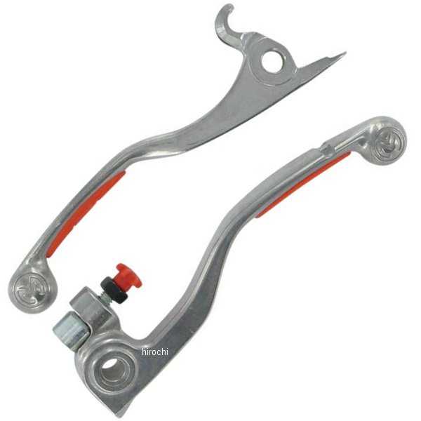 0610-0083 ムースレーシング MOOSE RACING レバーセット コンペディション 06年-14年 KTM オレンジ