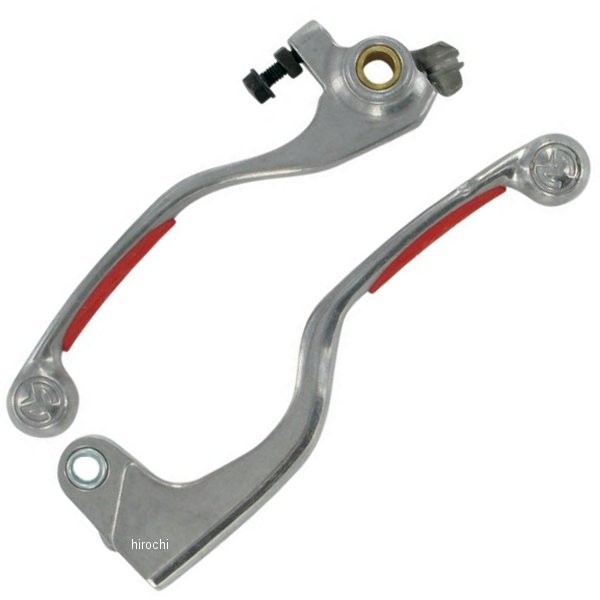 0610-0085 ムースレーシング MOOSE RACING レバーセット コンペディション PR 07年以降 CRF450R、CRF250R 赤