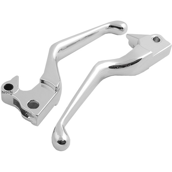 0610-0127 DRAG レバーセット スムース 04年-13年 XL クローム