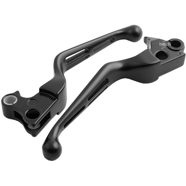 0610-0142 DRAG レバーセット スロット 96年以降 BigTwin 黒(つや消し)