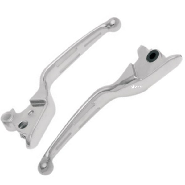 0610-0220 DRAG レバーセット スロット(ハイドロ) 08年-13年 FLT クローム