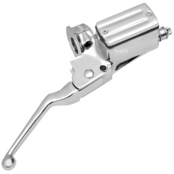 0610-0505 DRAG フロントブレーキ マスターシリンダー 11/16"デュアル 84年-95年 クローム