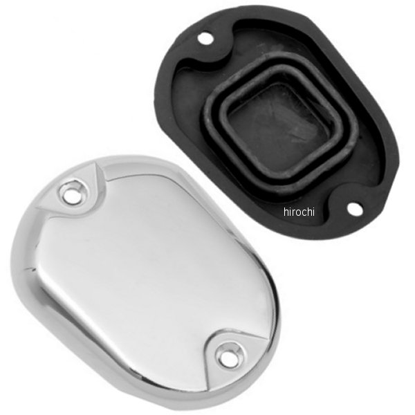 0610-0686 DRAG フロント マスターシリンダーカバー 04年-13年 XL クローム