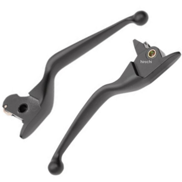 0610-0791 DRAG ブレーキレバー(ハイドロ) スムース 14年-16年 FLT 黒(つや消し)