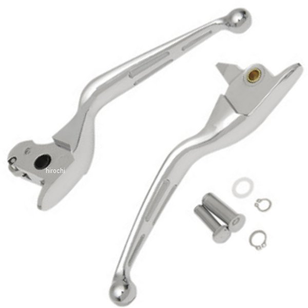 0610-0792 DRAG レバーセット スロット(ハイドロ) 14年以降 FLT クローム スロット