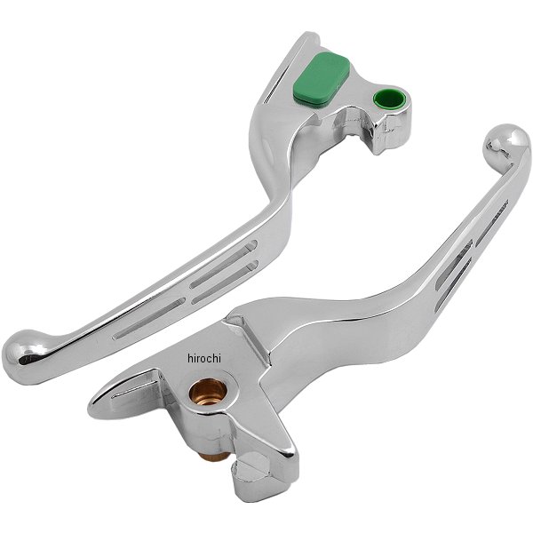 0610-1684 DRAG レバーセット スロット シングルディスク 15年-17年 ソフテイル クローム