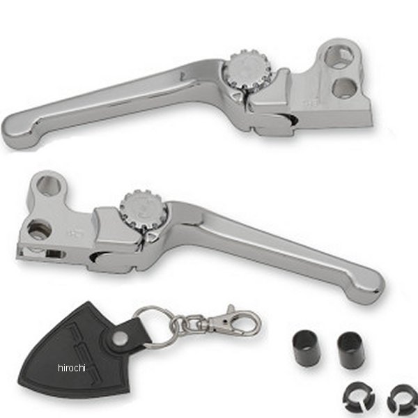 0610-1696 12-00650-20 パワースタンド Powerstands レバーセット 調整可能 アンセム 84年-95年 Big Twin クローム