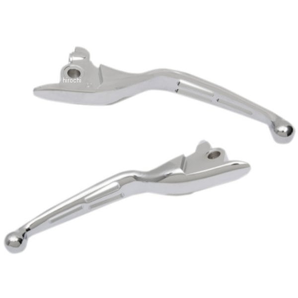 0610-1955 DRAG レバーセット スロット 17年以降 FLHT クローム