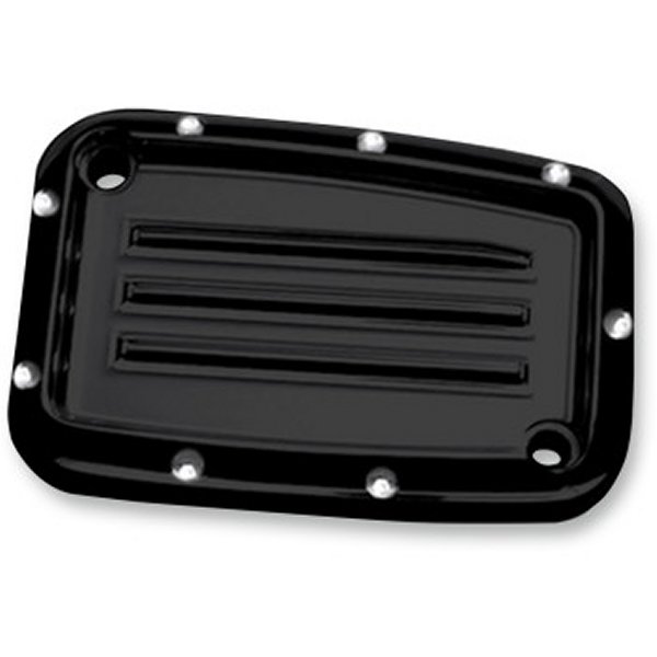 0610-1963 C1178-B コビントン Covingtons リア マスターシリンダーカバー 17年以降 FLH ディンプル黒