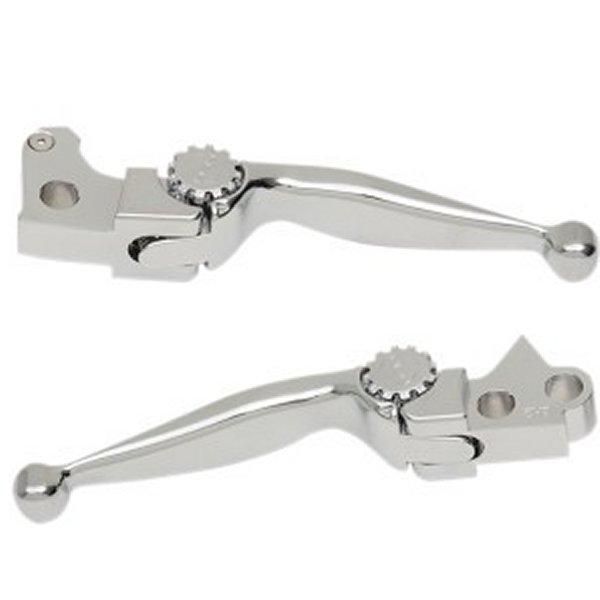 0610-2030 12-00607-20 パワースタンド Powerstands レバーセット 調整可能 ジャーニー 03年-12年 CVOモデル クローム