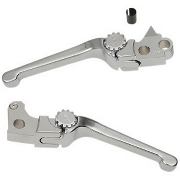 0610-2039 12-00657-20 パワースタンド Powerstands レバーセット 調整可能 アンセム 03年-12年 CVOモデル クローム
