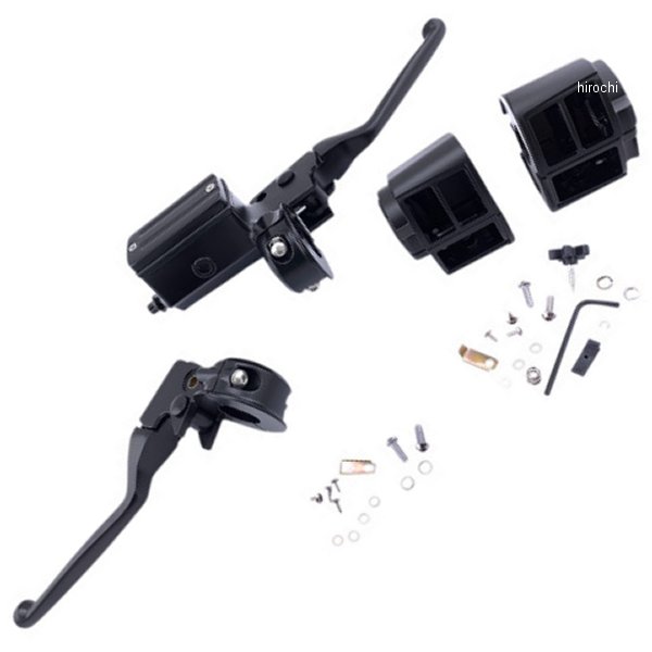 0610-2147 DRAG Specialties ドラックスペシャリティーズ ハンドルバーコントロール 5/8インチ 86年-94年 ハーレー FXR マットブラック