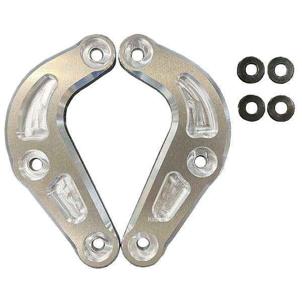 0610-KH8-09 ビート BEET スポーツリングプレートKIT ニンジャ ZX4R/RR シルバー