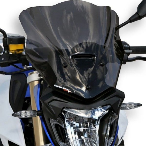 0610XX035 アルマックス ERMAX スポーツスクリーン 32cm 15年-19年 BMW F800R サテンブルー