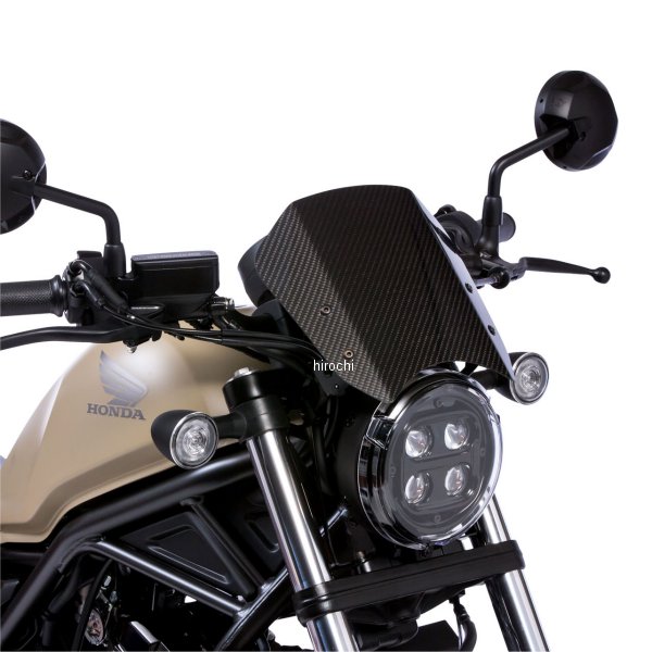 06130-201S7-A0 モリワキ メーターバイザーキット 20年以降 レブル250/500 カーボン綾織