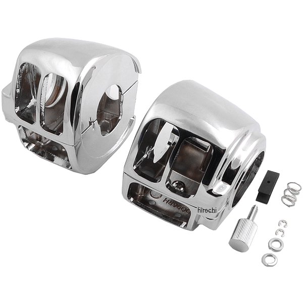 0616-0141 DRAG スイッチ ハウジング クローム 96年-07年 FLHR クルーズ無し