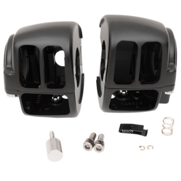 0616-0357 DRAG スイッチ ハウジング マットブラック 96年-07年 FLHR クルーズ無し