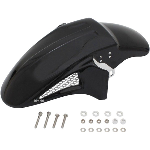 062106-2B ポッシュ POSH フロントフェンダー 3D-TECH 11年以前 XJR1300 黒ゲルコート