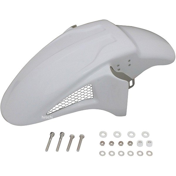 062106-2W ポッシュ POSH フロントフェンダー 3D-TECH 11年以前 XJR1300 白ゲルコート