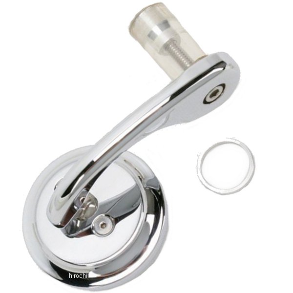 0640-0429 BSML-1 トッドサイクル Todd's Cycle バー エンド ミラー 左 クローム