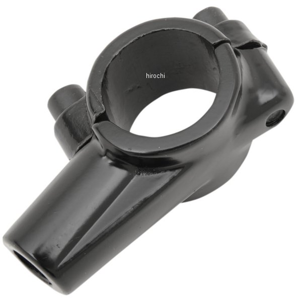 0641-0185 20-28120 エムゴ EMGO ミラー取り付け金具 7/8インチ(22mm)バー 黒(1個売り)