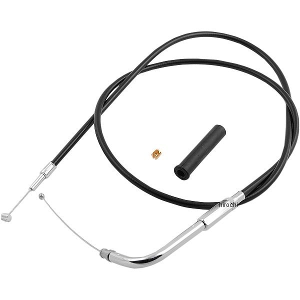 0650-0337 DRAG スロットルケーブル 41インチ 黒 04年-07年 FLHRS