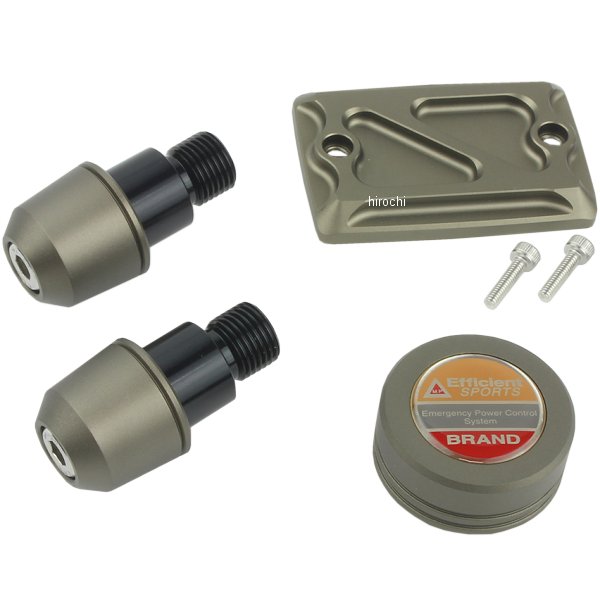 065049-21 ポッシュ POSH ドレスアップ 17年以前 MT-09、MT-07 3点セット マットチタン