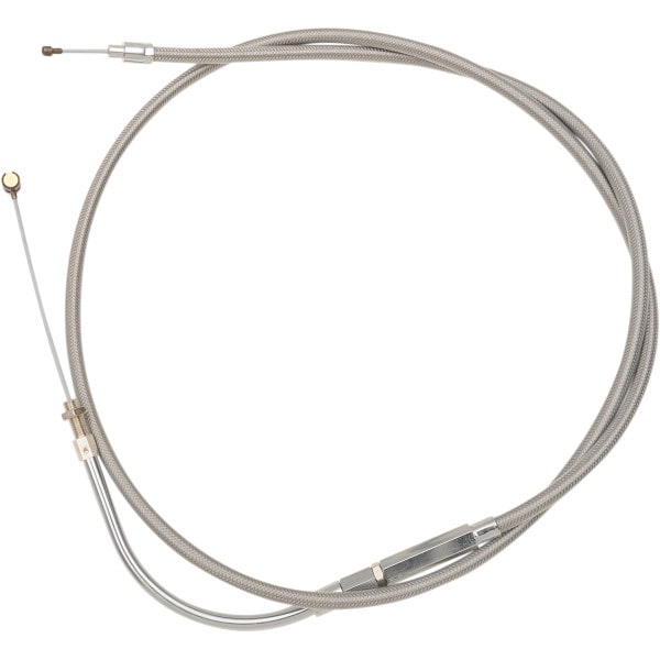 0652-1963 102-85-10003-06 バーネット Barnett クラッチ ケーブル 03年-07年 ビクトリー ステンレス +6インチ(150mm)