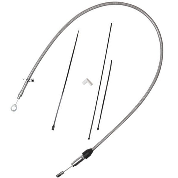 0652-2837 DRAG SPECIALTIES アッパークラッチケーブル 38" クローム