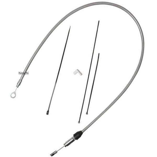 0652-2843 DRAG SPECIALTIES アッパークラッチケーブル 48" クローム