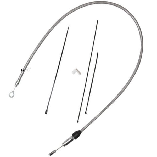0652-2845 DRAG SPECIALTIES アッパークラッチケーブル 52" クローム