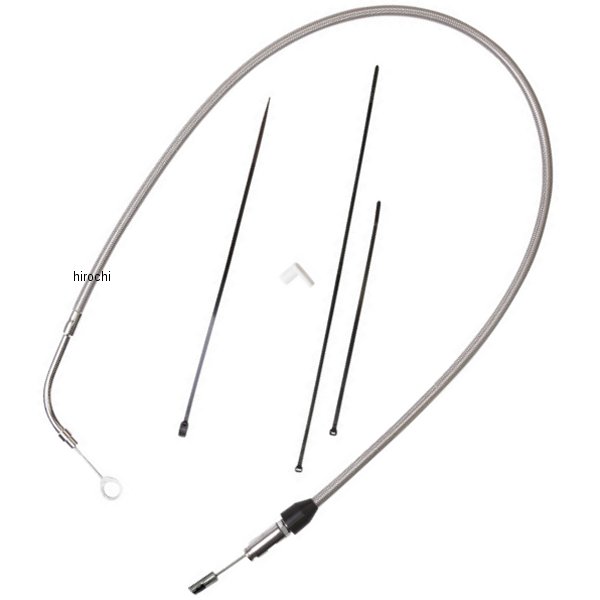 0652-2853 DRAG SPECIALTIES アッパークラッチケーブル 39" クローム