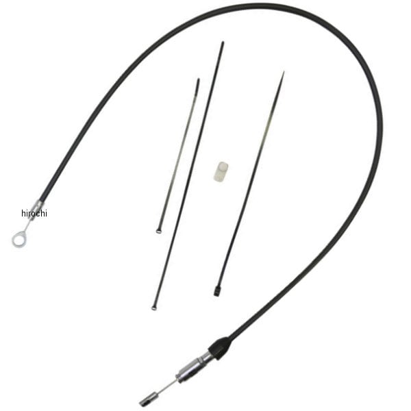 0652-2855 DRAG SPECIALTIES アッパークラッチケーブル 36" 黒/クローム