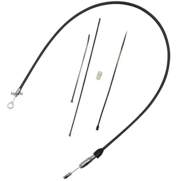0652-2857 DRAG SPECIALTIES アッパークラッチケーブル 40" 黒/クローム