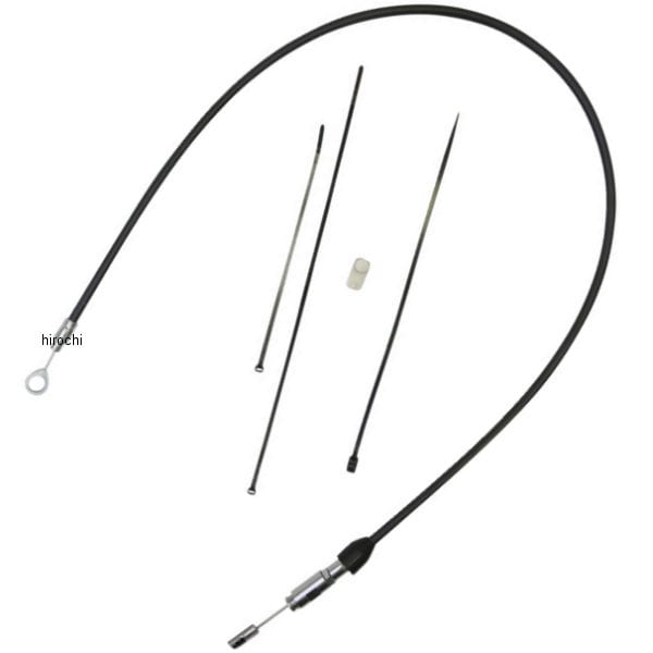 0652-2863 DRAG SPECIALTIES アッパークラッチケーブル 50" 黒/クローム