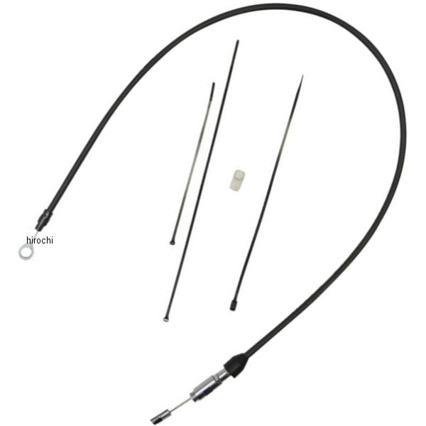 0652-2877 DRAG SPECIALTIES アッパークラッチケーブル 42" 黒/黒