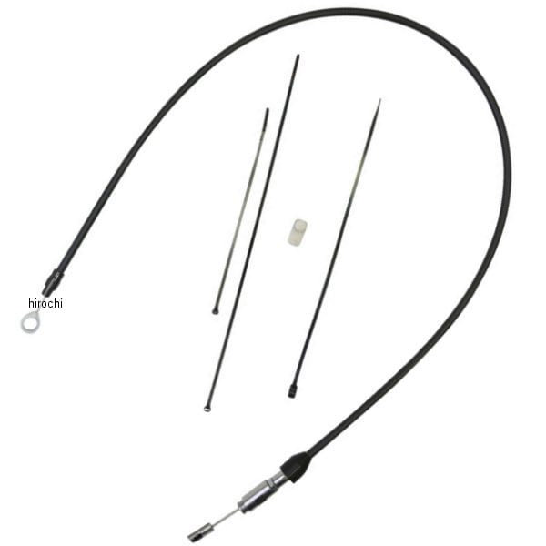 0652-2878 DRAG SPECIALTIES アッパークラッチケーブル 44" 黒/黒