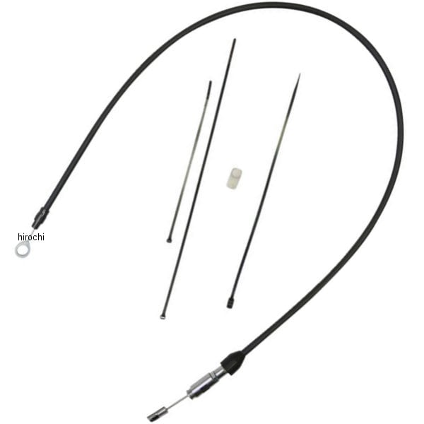0652-2880 DRAG SPECIALTIES アッパークラッチケーブル 46" 黒/黒