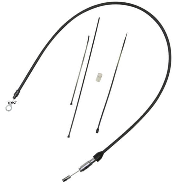 0652-2883 DRAG SPECIALTIES アッパークラッチケーブル 52" 黒/黒