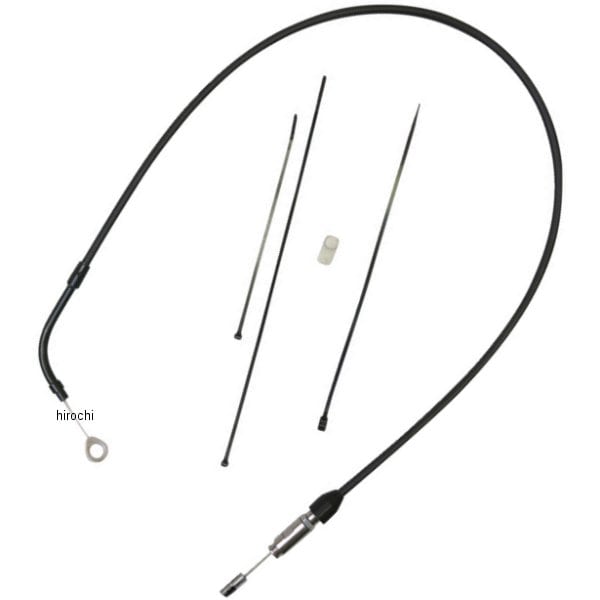 0652-2886 DRAG SPECIALTIES アッパークラッチケーブル 39" 黒/黒