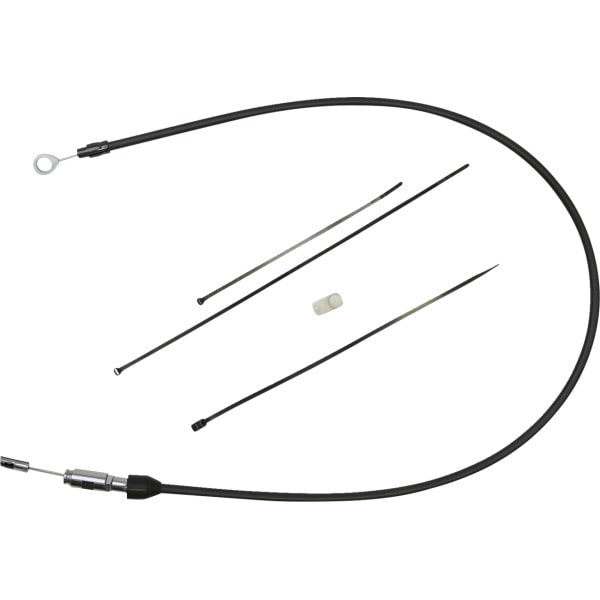 0652-3065 DRAG Specialties ドラックスペシャリティーズ クラッチ ケーブル アッパー ブラック/ブラック